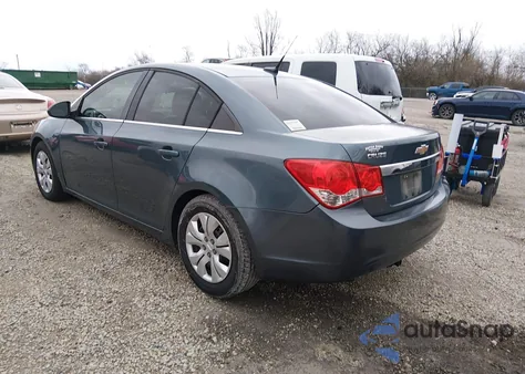 2012 Chevrolet Cruze Ls из США, поврежденный, VIN 1G1PC5SH6C7362666